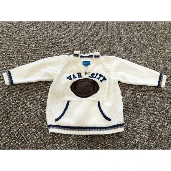 The Children's Place Varsity Knit Pullover 24M