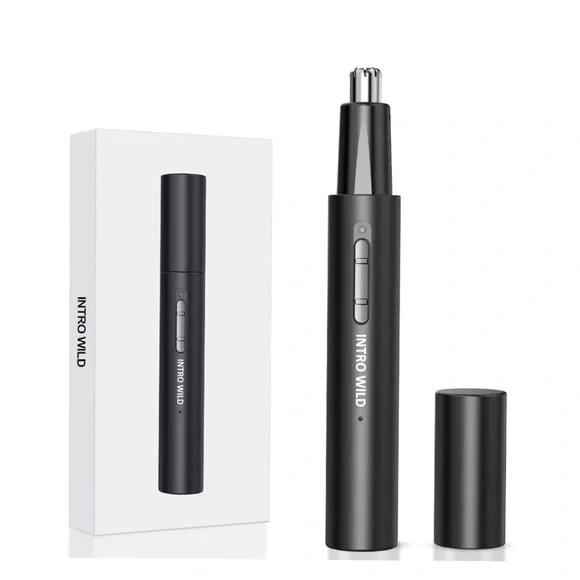 Nose Hair Trimmer for Men Black