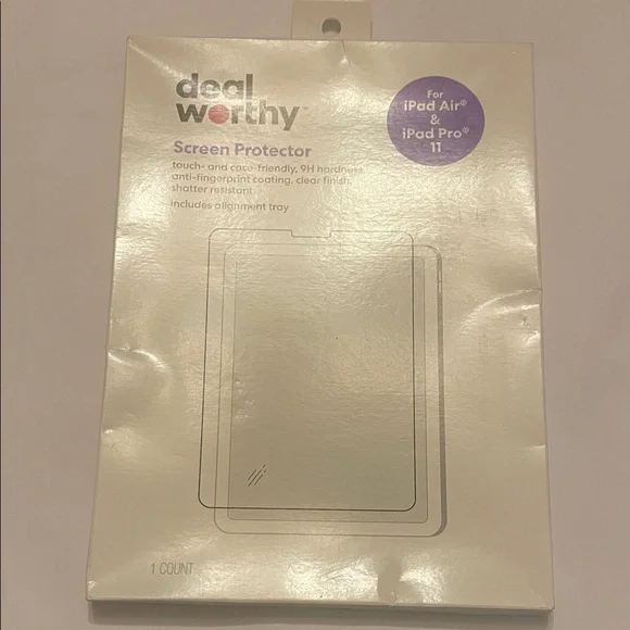 Screen Protector for iPad Pro 11-inch and iPad Air.