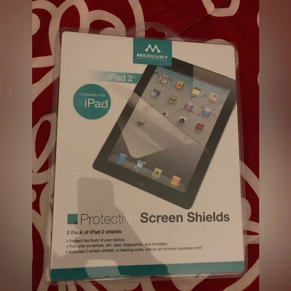 Merkury 2-Pack iPad Shields for the screen, standard size