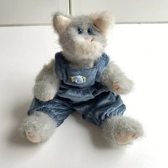 Vintage 1993 TY The‎ Attic Treasures Collection Whiskers The Cat