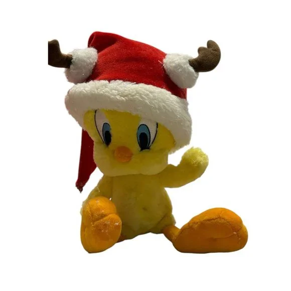 Hallmark Tweety Bird Santa's Wittle Helper Santa Hat 10