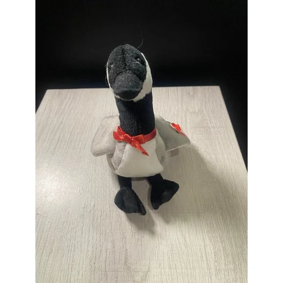 Ty Beanie Baby Loosy Goose 1998 Plush With Hang Tag Retired