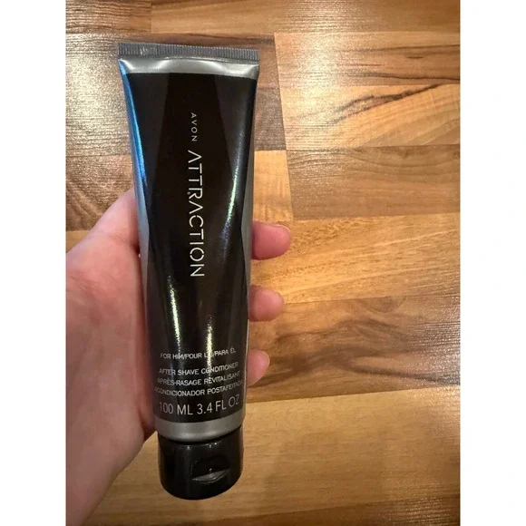 Avon Attraction After Shave‎ Conditioner 100ml 3.4oz Soothing Refreshing NEW