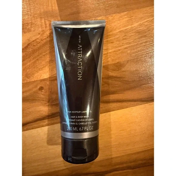 Avon Attraction For Him Hair & Body Wash 6.7 fl oz / 200 ml New beauty health‎