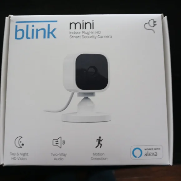 COPY - NEW!!!Blink Mini Indoor Plug in Smart Security Camera