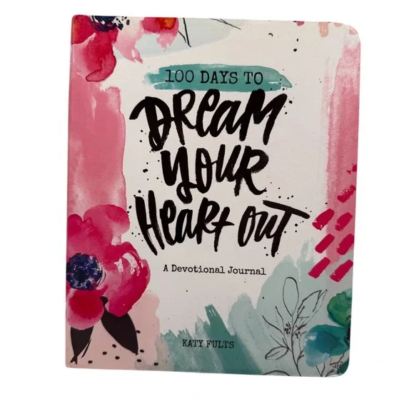 100 Days To Dream Your Heart‎ Out Devotional Journal Katy Fults DaySpring NEW