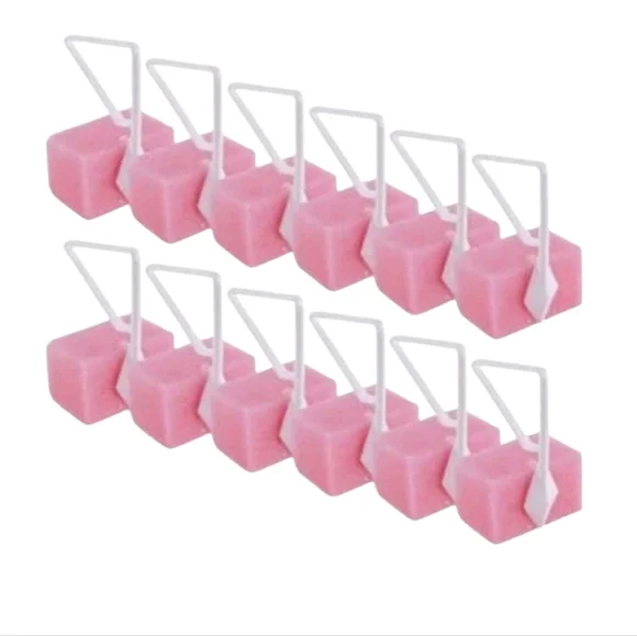 Fresh Products 12 Pack Toilet Bowl Deodorizer Block Cherry Scent Sealed NIB