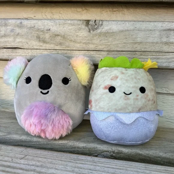 Squishmallow bundle koala‎ and burrito
