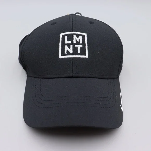 LMNT Stay Salty Nike Club Cap Dri-FIT Golf Hat Black FB6447-010 Size M/L NEW