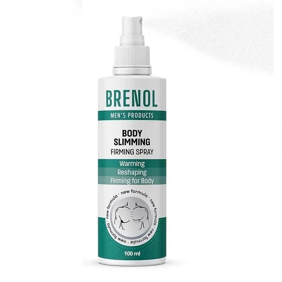 NEW Brenol Body Firming Spray Gynecomastia Natural Formula 100ml Tightening