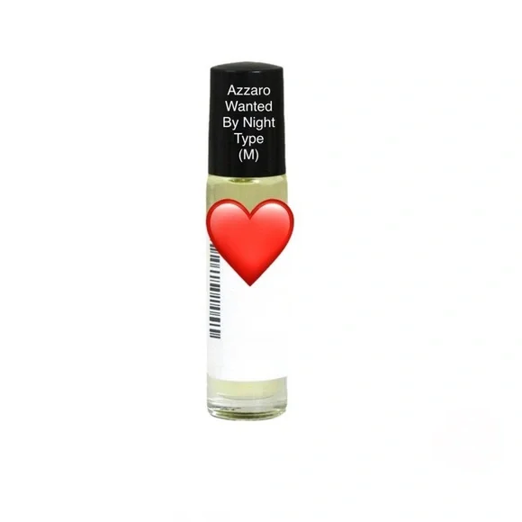Azzaro: Wanted By Night (M) Type 1/3 Oz Roll-on Glass Bottle Fragrance Oil