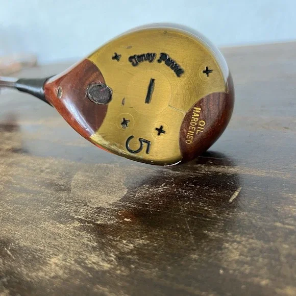 TONEY PENNA‎ Persimmon 5 FAIRWAY WOOD Right Handed Steel Stiff Classic/Vintage