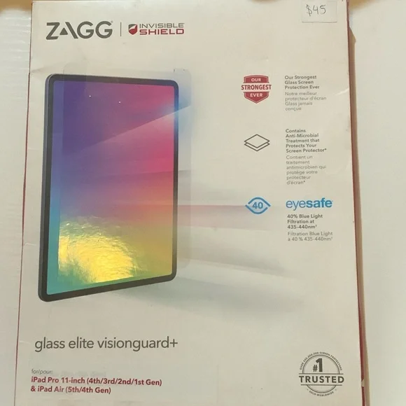 Glass Elite VisionGuard+ Screen Protector for iPad Pro 11-inch