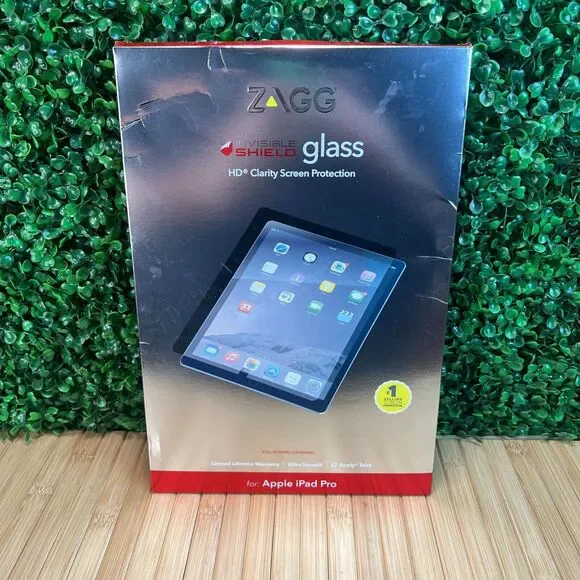 ZAGG - Invisible Shield Glass HD Clarity Screen Protector Apple iPad Pro