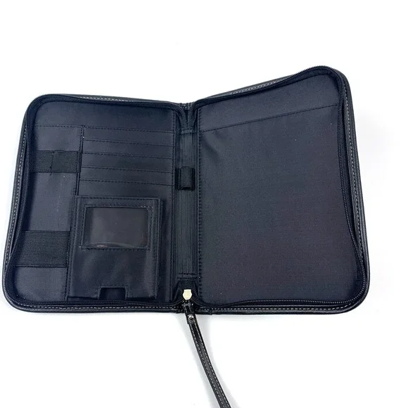 Pampered‎ Chef Black Consultant Logo Organizer 9 3/4