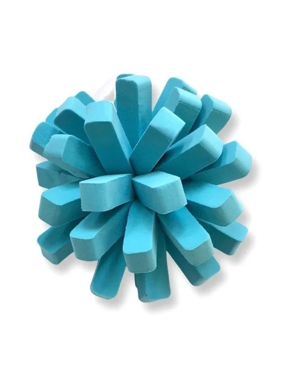 🔴 5 for $10 ONE B NO 9 Bath & Shower Ball Blue Color Latex Free Allergy Free