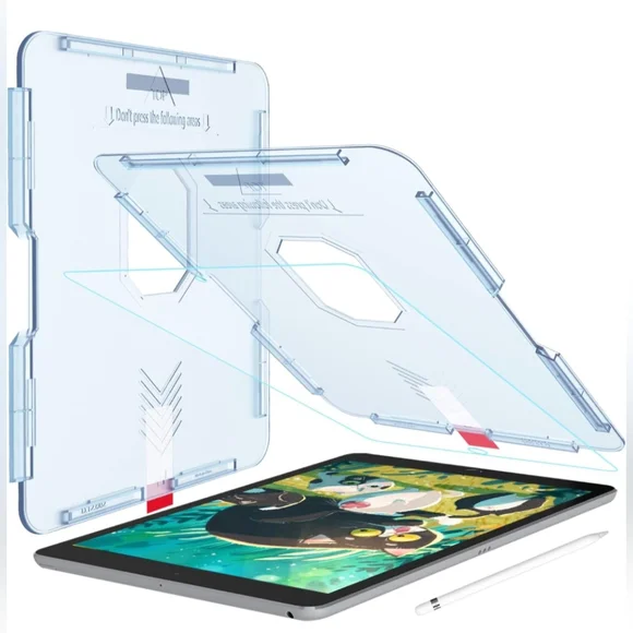 Silkfeel Glass Screen Protector For iPad 7th/8th/9th Gen (iPad 10.2 Inch) New.