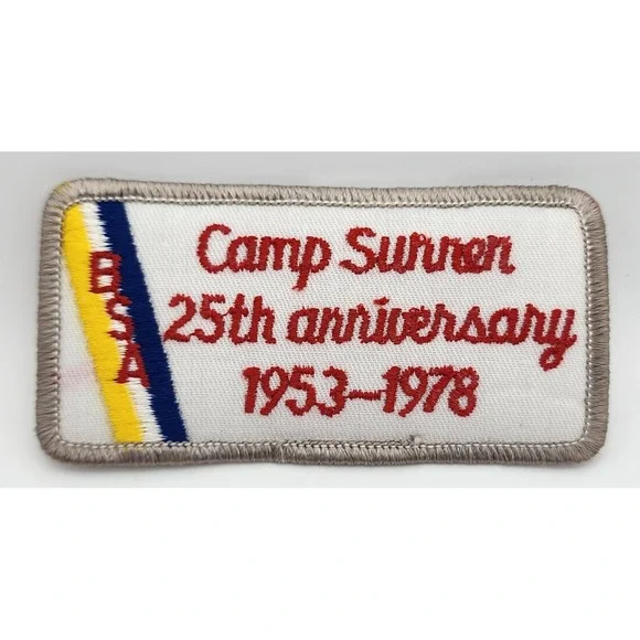 Camp Sunnen 25th Anniversary 1978 Boy‎ Scout Patch