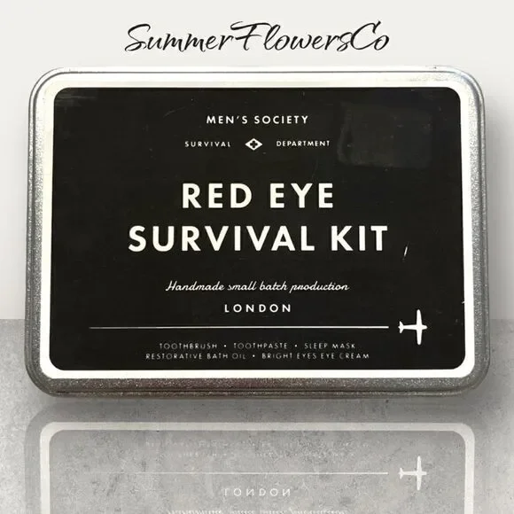 Men’s Society Red Eye Survival Travel Kit