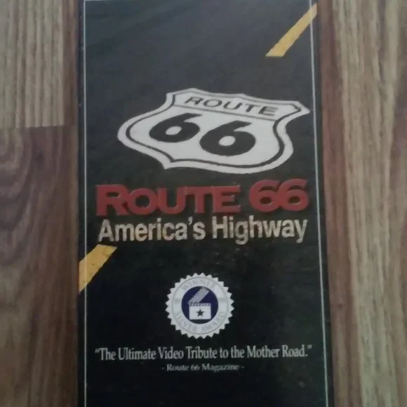 VHS Movie Collectable Route 66 60 Minutes Perfect Condition 1995 Cardboard Case