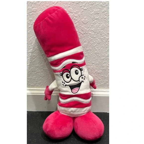 Crayola Raspberry Squirt Marker Plush Toy 2022 Large‎ Stuffed Character