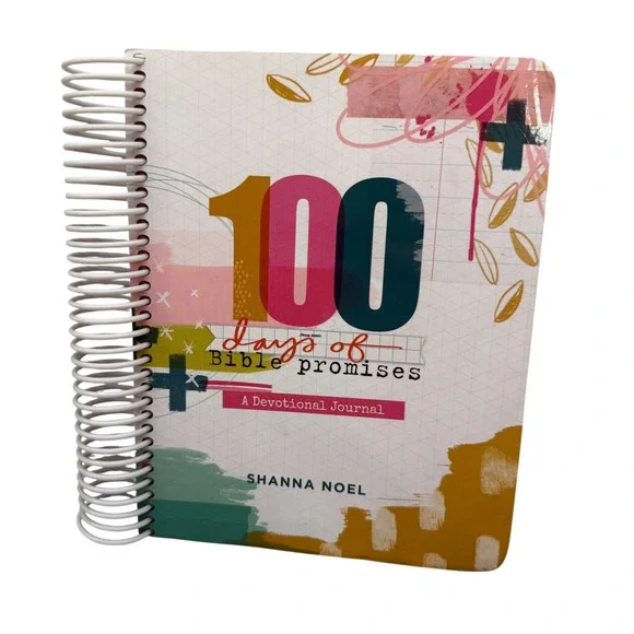 Shanna‎ Noel 100 Days of Bible Promises Devotional Journal DaySpring NEW