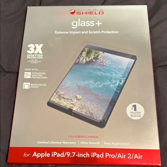 White Screen Protector for Tablets Enhanced Durability