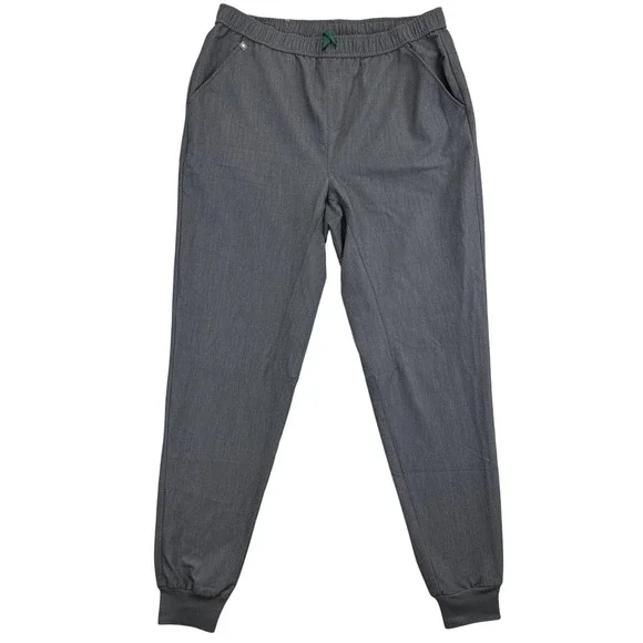 Figs Technical Collection Pants Mens XL/T Gray Jogger‎ Scrub Stretch Drawstring