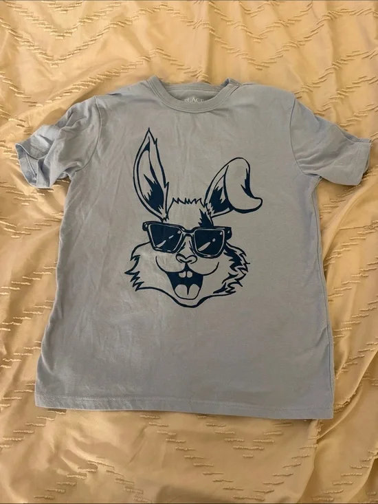 The Children’s Place Light Blue Kids' Tee with White Logo