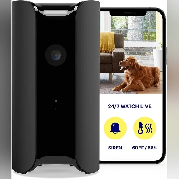 Canary Pro Indoor Home Security Camera 1080p HD WiFi IP | 24/7 Watch Live Video