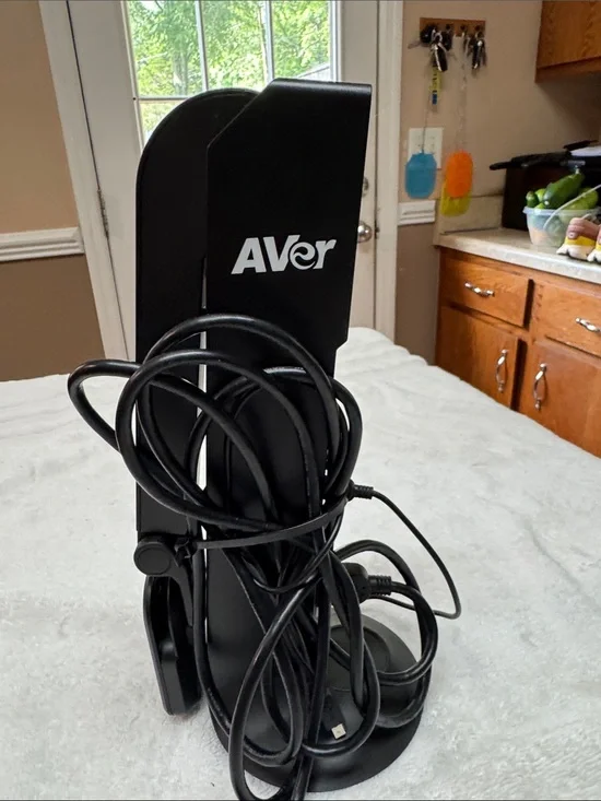 Black Document Camera with USB Connectivity