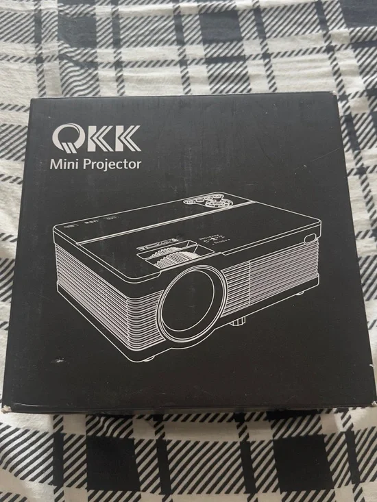 QKK Mini Projector Box in Black