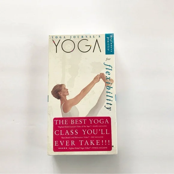 ✴️Yoga for Flexibility VHS Videotape for Seasonal Beginners, NEW