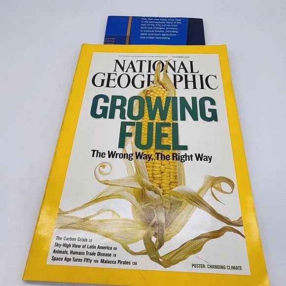 National Geographic Magazine October 2007 No‎ Insert