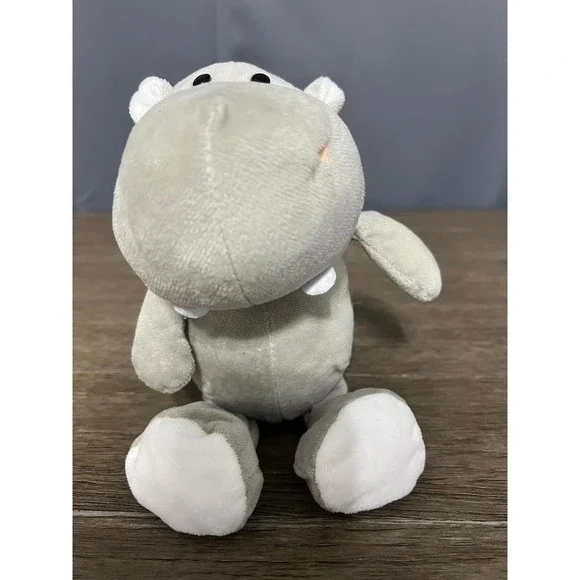 Hippo Plush Stuffed Animal Soft Toy Kids Room‎ Decor Nursery Cute