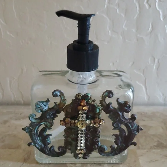 Vintage Cross Soap/Lotion Dispenser