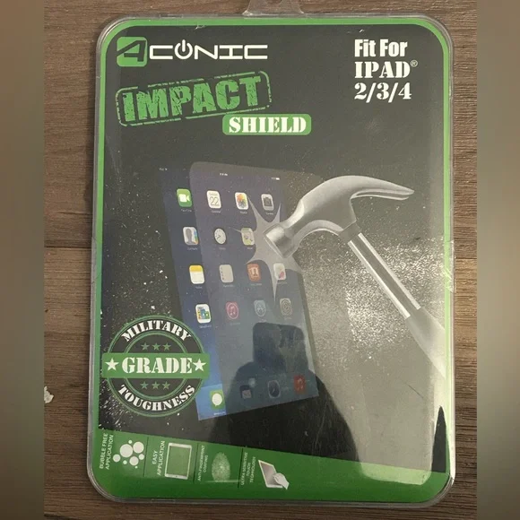Impact Shield for iPad 2/3/4 - Black