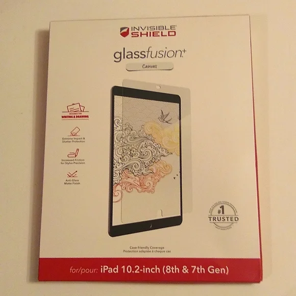 ZAGG invisible shield glass fusion plus canvas iPad glass