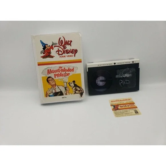 The Absent-Minded Professor Fred MacMurray Walt Disney Home Video BETA