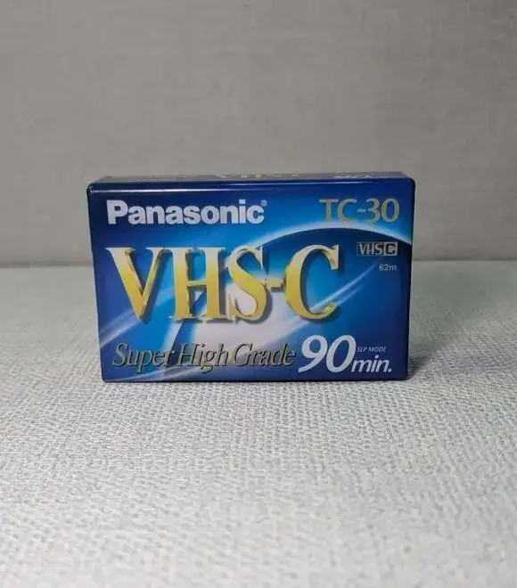 Panasonic NV-TC30AH-C VHS-C Super High Grade Compact Videocassette