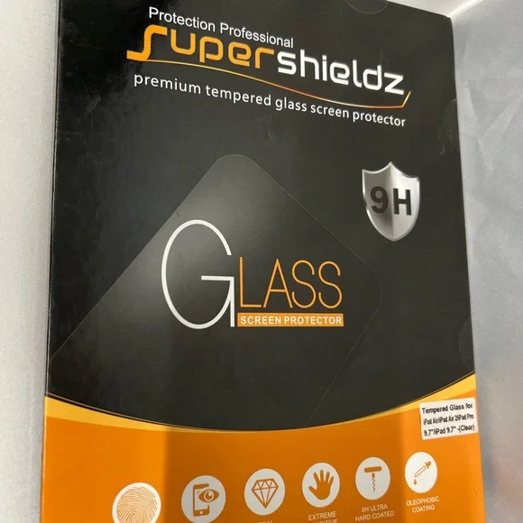 Protection Professional Super shieldz, premium tempered glass screen protector