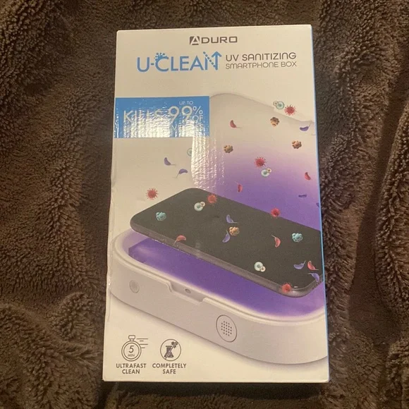 NWT Aduro UV Smartphone Sanitizer Box