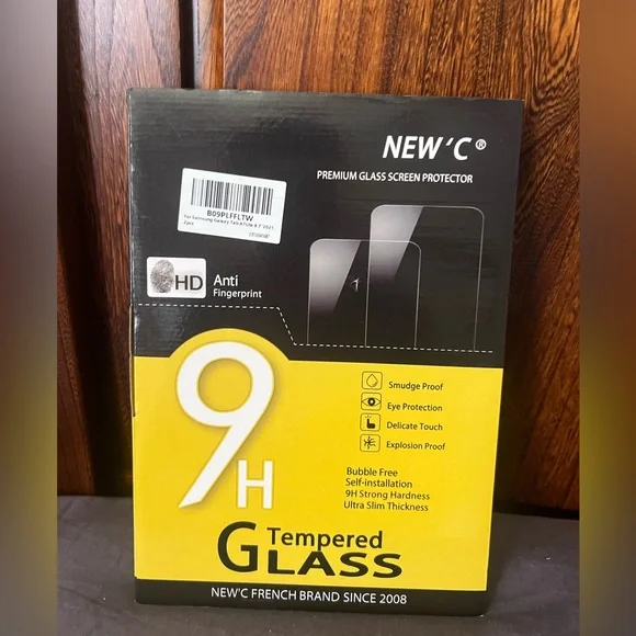 New ‘C Tempered Glass for Samsung Galaxy Tab A7 Lite 8.7”, 2 pcs. new sealed box