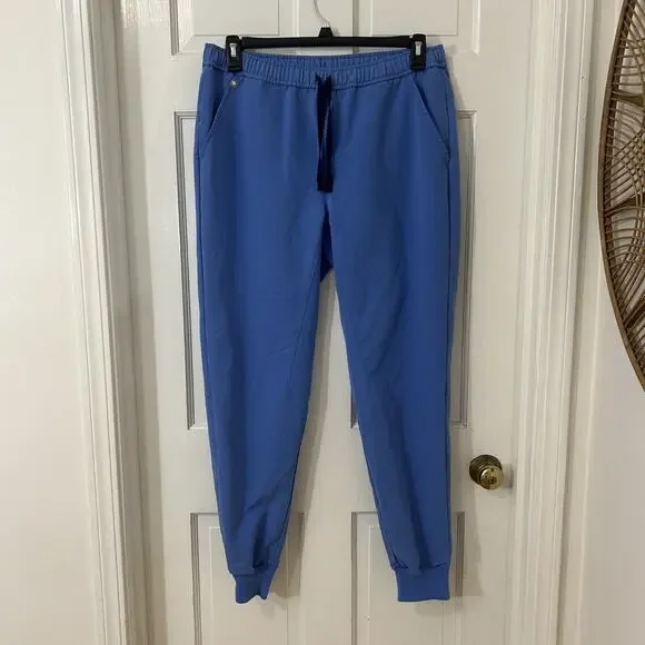 Figs Mens‎ Scrub Joggers Figs Blue Sz Large Pants Bottoms Technical Collection