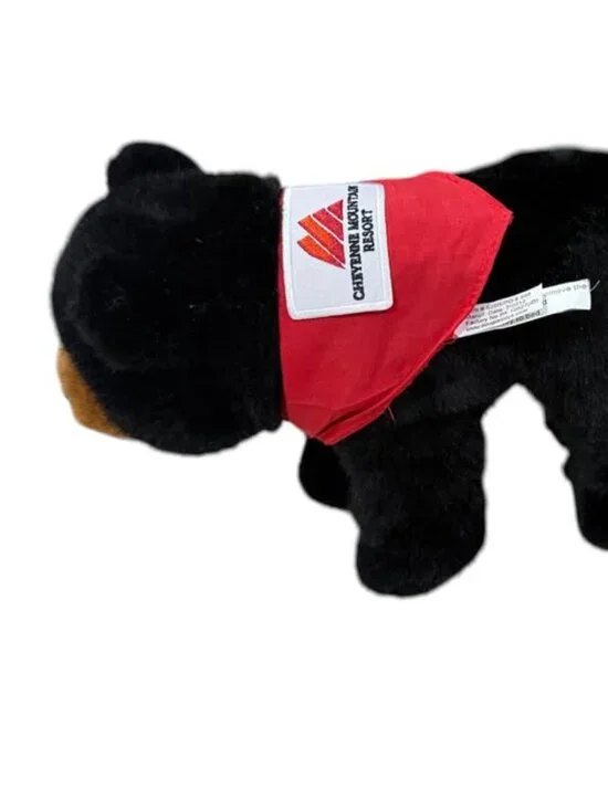 Douglas Black Bear Plush Cheyenne Mountain Resort Bandana