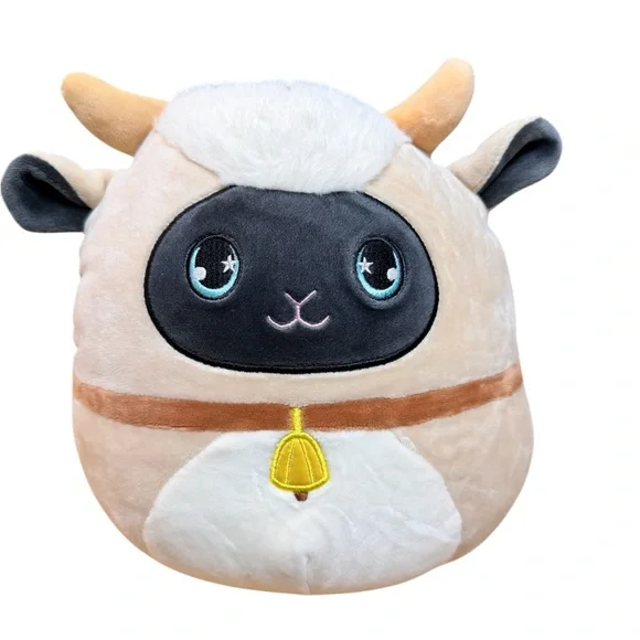 Squishmallows Ronnie Highland Cow Plush 9” Kellytoy Farm Squad Original