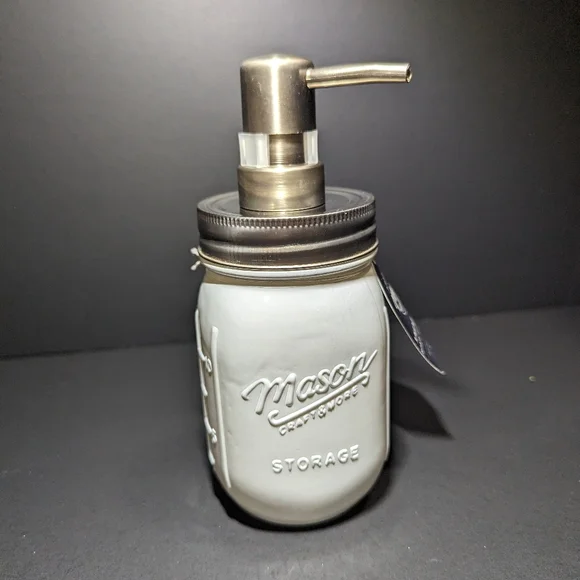 NWT Americana Mason Craft & More Vintage style Soap/Lotion Pump 16oz