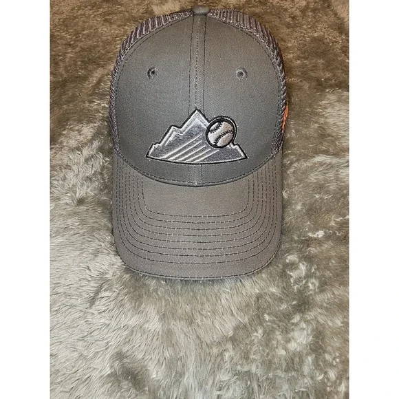 STIHL snapback‎ Hat with CILORADO Rockies, Gray By Melonwear