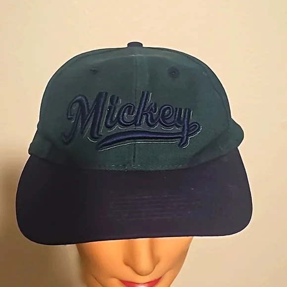 Vintage The Disney Store MICKEY embroidered baseball cap unisex one size adult